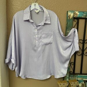 ANDREE BY UNIT Light Purple Button-Down Shirt